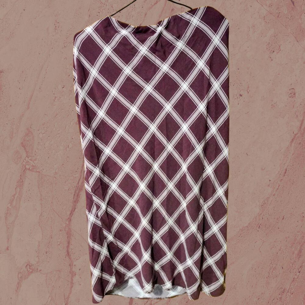 Plaid bias cut midi skirt 🥀